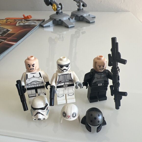 Lego Star Wars AT-DP 75083 Retired Set 99% Complete Agent Alexsandr Kallus - Picture 4 of 8